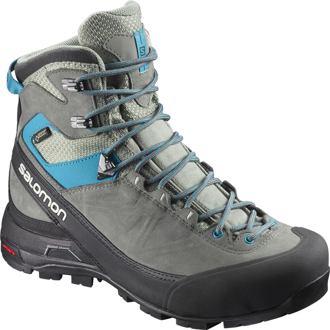 SALOMON X ALP MTN GTX® W Philippines - Women's Hiking Boots - Grey/Black | 286413-RGY